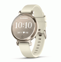 Lily® 2 - Cream Gold with Coconut Silicone Band- 010-02839-00 - Garmin